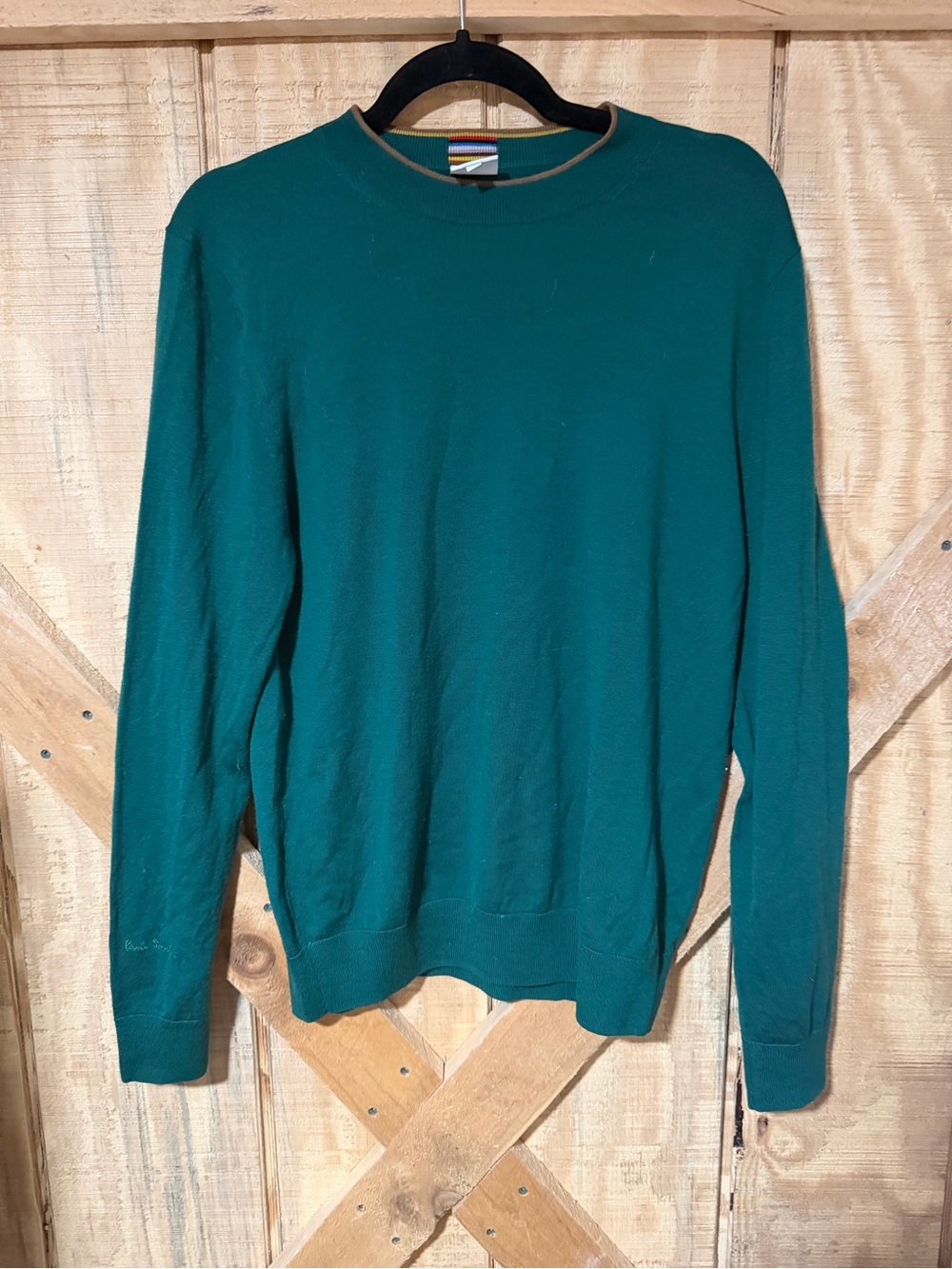 Paul Smith Green Crewneck Sweater